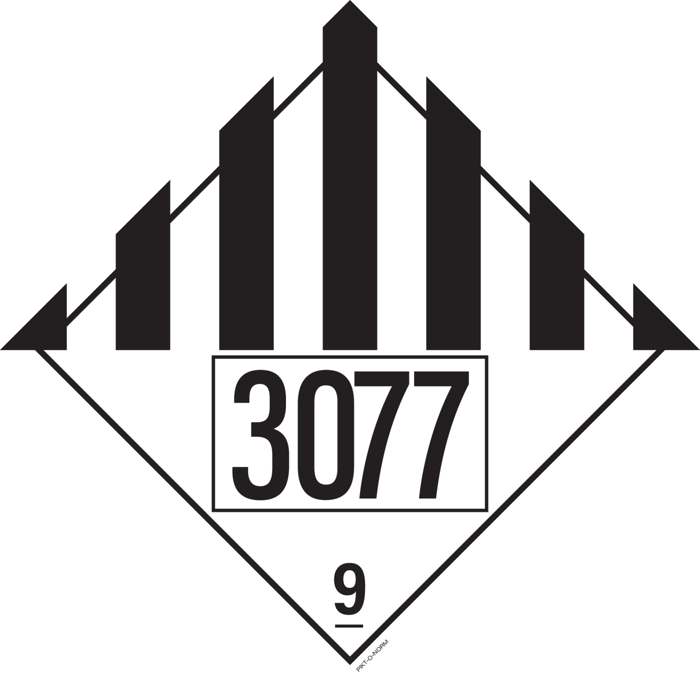 MATIÈRES ET OBJETS DANGEREUX... UN 3077 