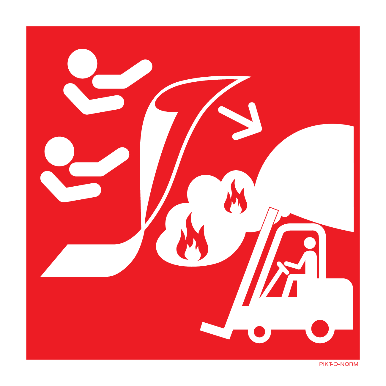 BRANDDEKEN VOOR HEFTRUCKBRAND