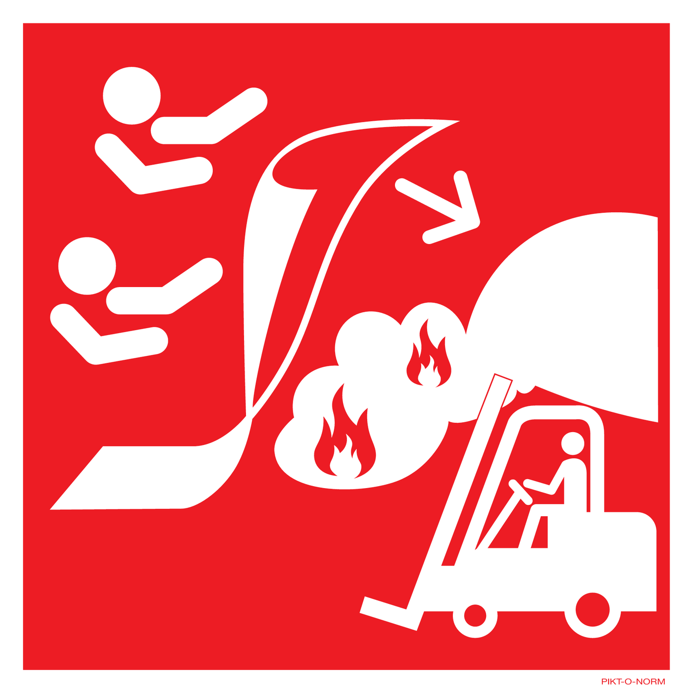 BRANDDEKEN VOOR HEFTRUCKBRAND
