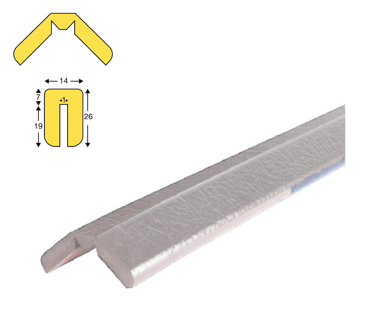 PROTECTIONS ARETES TYPE W  DE 0° A 160°