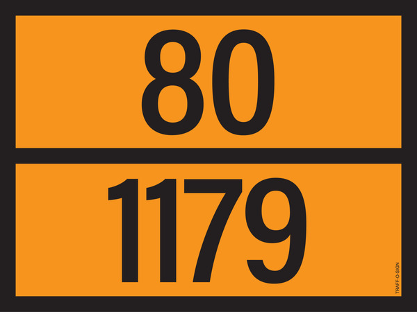 PANNEAU ADR AVEC CODE DE DANGER 80/1179