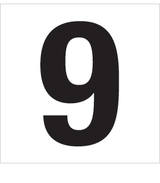 9, UITGESNEDEN CIJFER