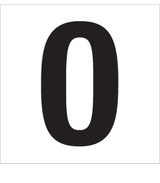 0, UITGESNEDEN CIJFER