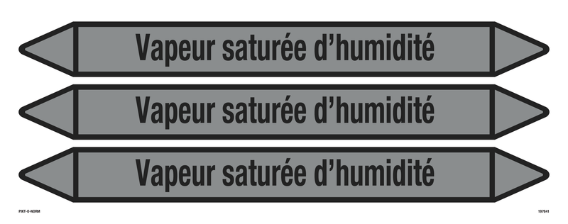 VAPEUR SATURÉE