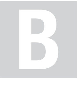 B, UITGESNEDEN LETTER