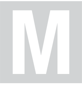M, UITGESNEDEN LETTER