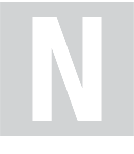 N, UITGESNEDEN LETTER