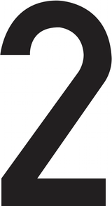 2, UITGESNEDEN CIJFER