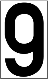 9, UITGESNEDEN CIJFER