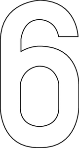 6, UITGESNEDEN CIJFER