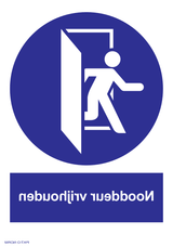 NOODDEUR VRIJHOUDEN