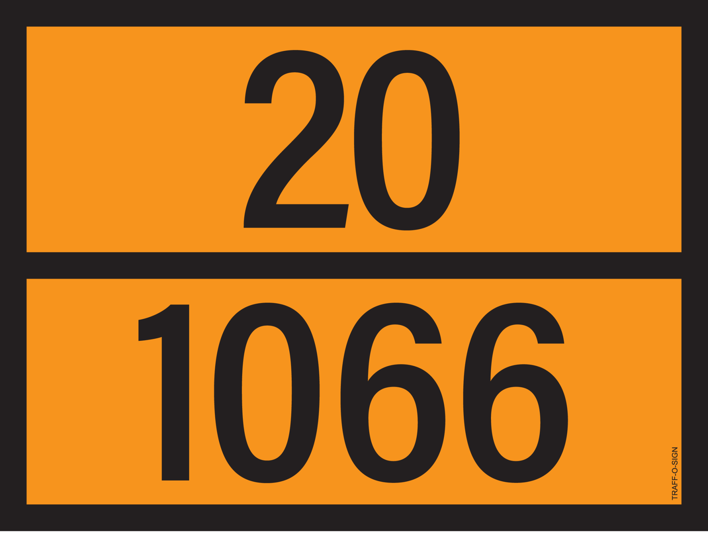 ADR BORD MET GEVARENCODE 20/1066