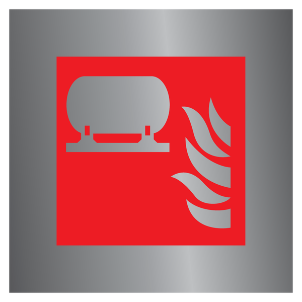 VASTE BLUSINSTALLATIE ISO7010-F012