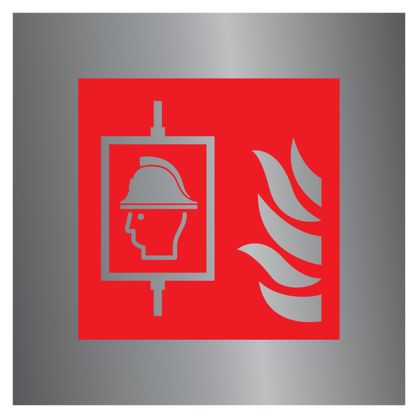 BRANDWEERLIFT ISO7010-F017