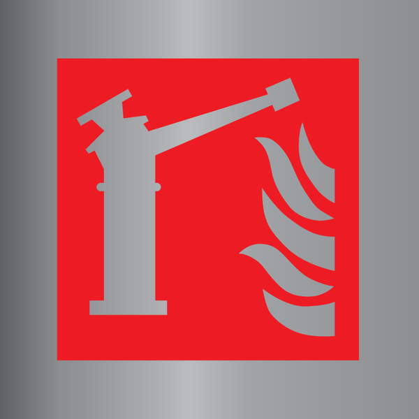 MONITEUR D'INCENDIE  ISO7010-F015