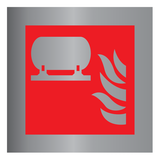 VASTE BLUSINSTALLATIE ISO7010-F012