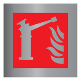 MONITEUR D'INCENDIE  ISO7010-F015