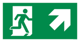 VLUCHTWEG, TRAP RECHTS NAAR BOVEN