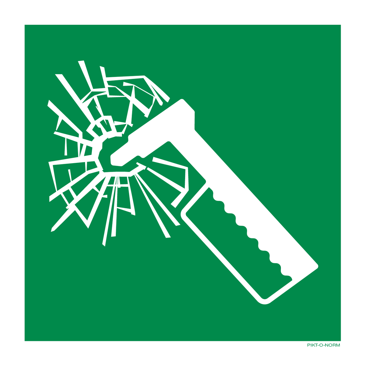 MARTEAU DE SECOURS ISO7010-E025