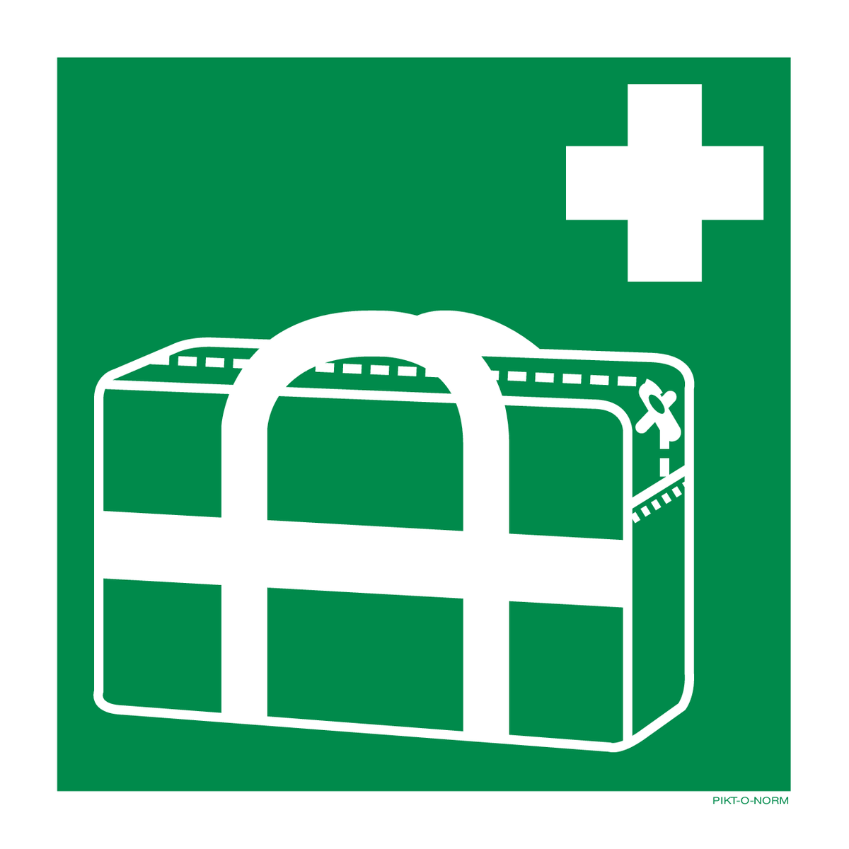 MEDISCHE NOODTAS ISO7010-E027