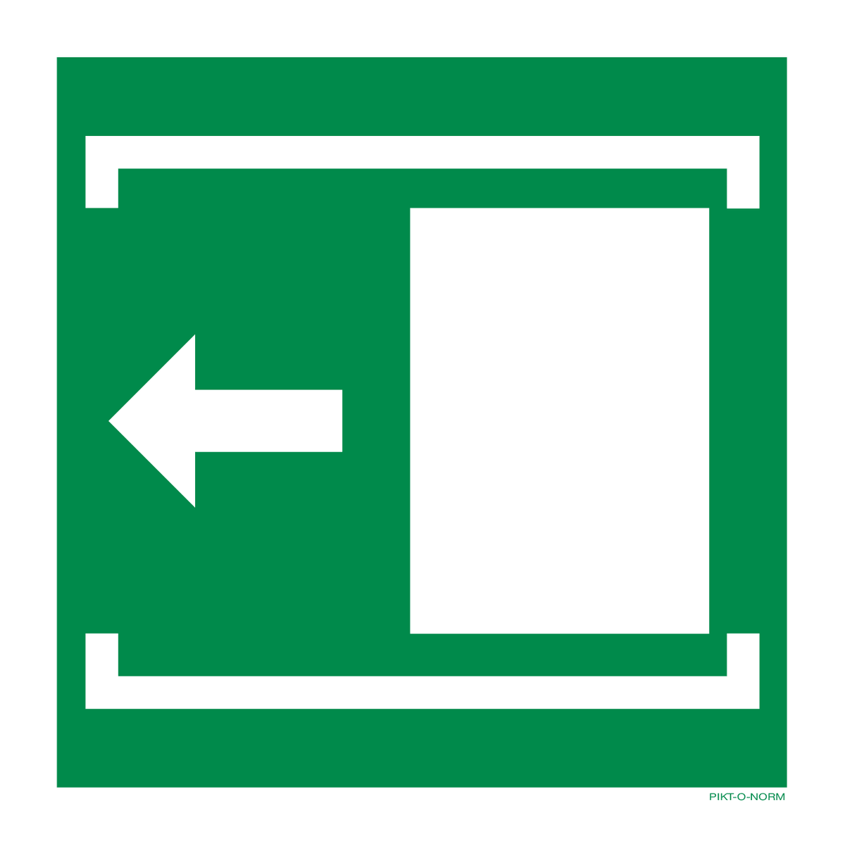 FAIRE COULLISER LA PORTE VERS LA GAUCHE