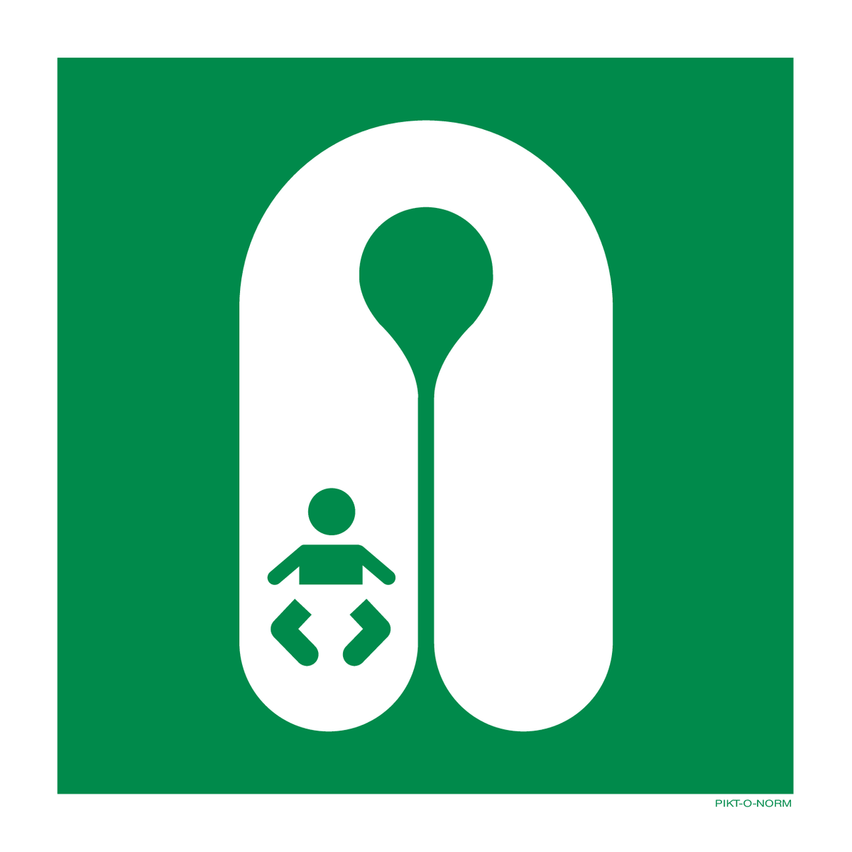 REDDINGSVEST VOOR BABY'S ISO7010-E046