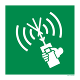 RADIO VHF PORTABLE ISO7010-E051