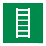 VLUCHTLADDER ISO7010-E059