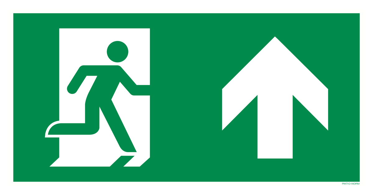 VLUCHTWEG RECHTDOOR OF NAAR BOVEN