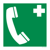 NOODTELEFOON  ISO7010-E004