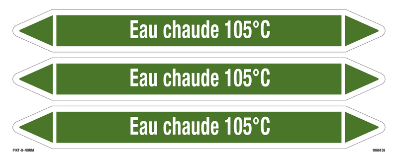 EAU CHAUDE 105°C