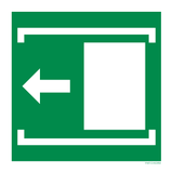 FAIRE COULLISER LA PORTE VERS LA GAUCHE