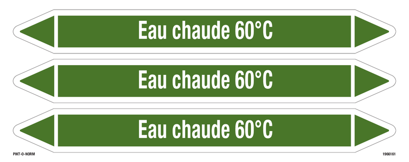 EAU CHAUDE 60°C