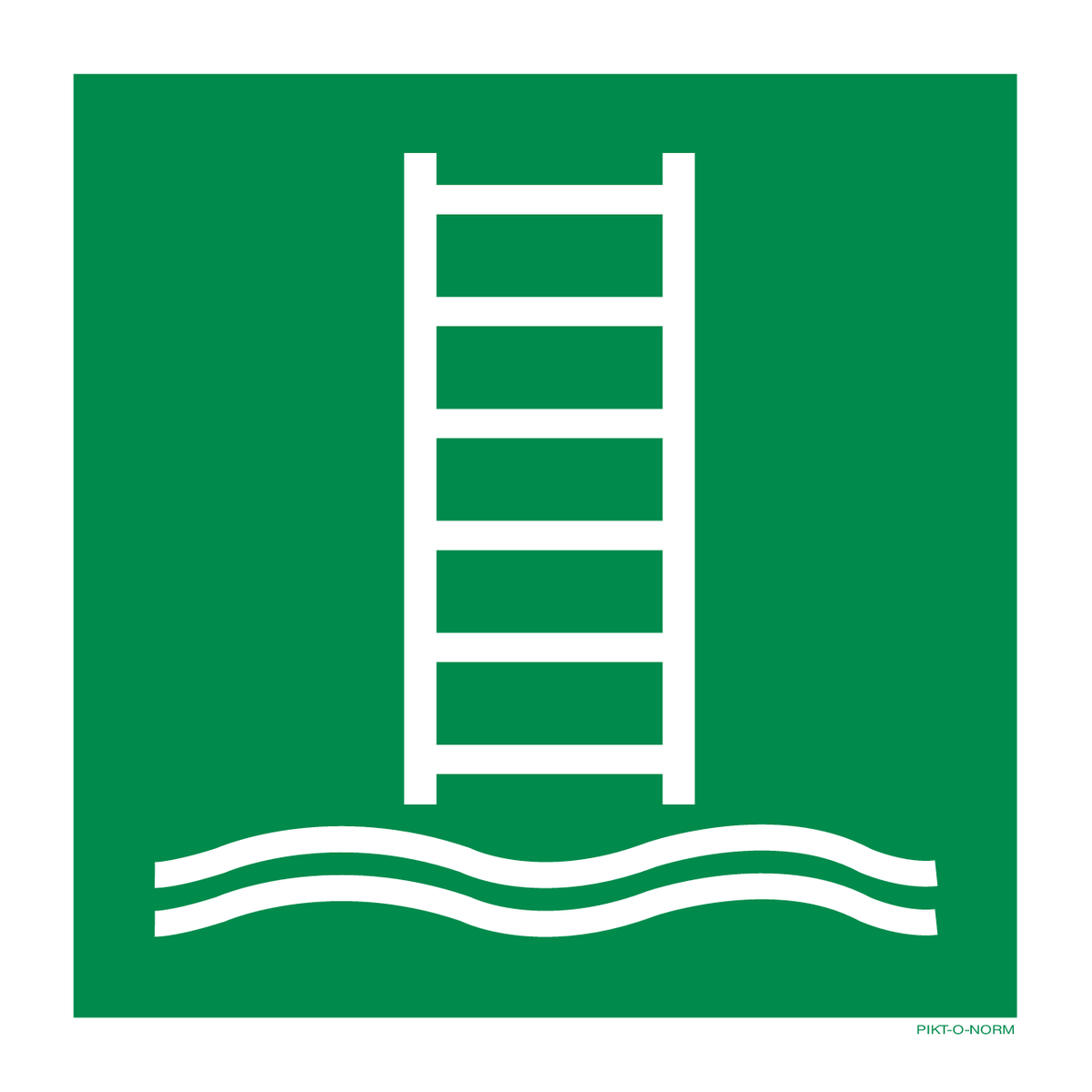 ÉCHELLE D'EMBARQUEMENT ISO7010-E053