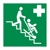 EVACUATIESTOEL ISO7010-E060