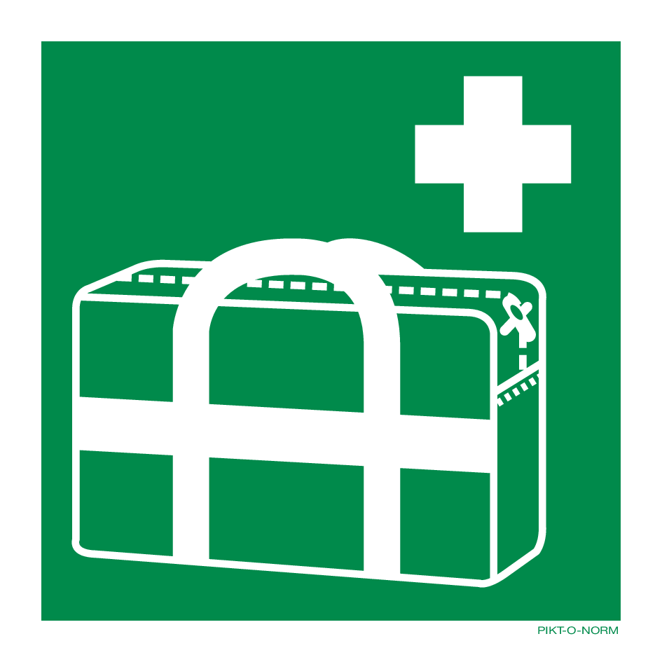 MEDISCHE NOODTAS ISO7010-E027