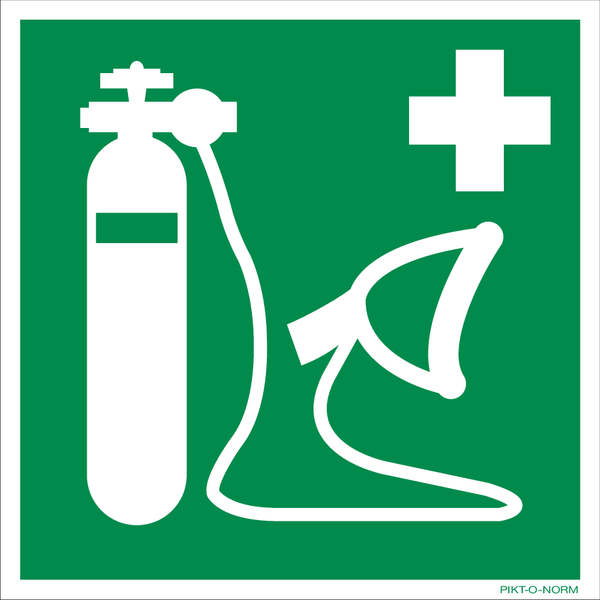 RÉANIMATEUR À OXYGÈNE ISO7010-E028