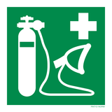 RÉANIMATEUR À OXYGÈNE ISO7010-E028