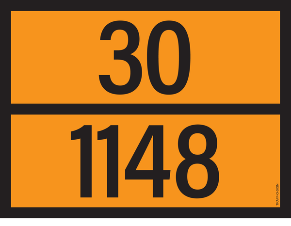 PANNEAU ADR AVEC CODE DE DANGER 30/1148