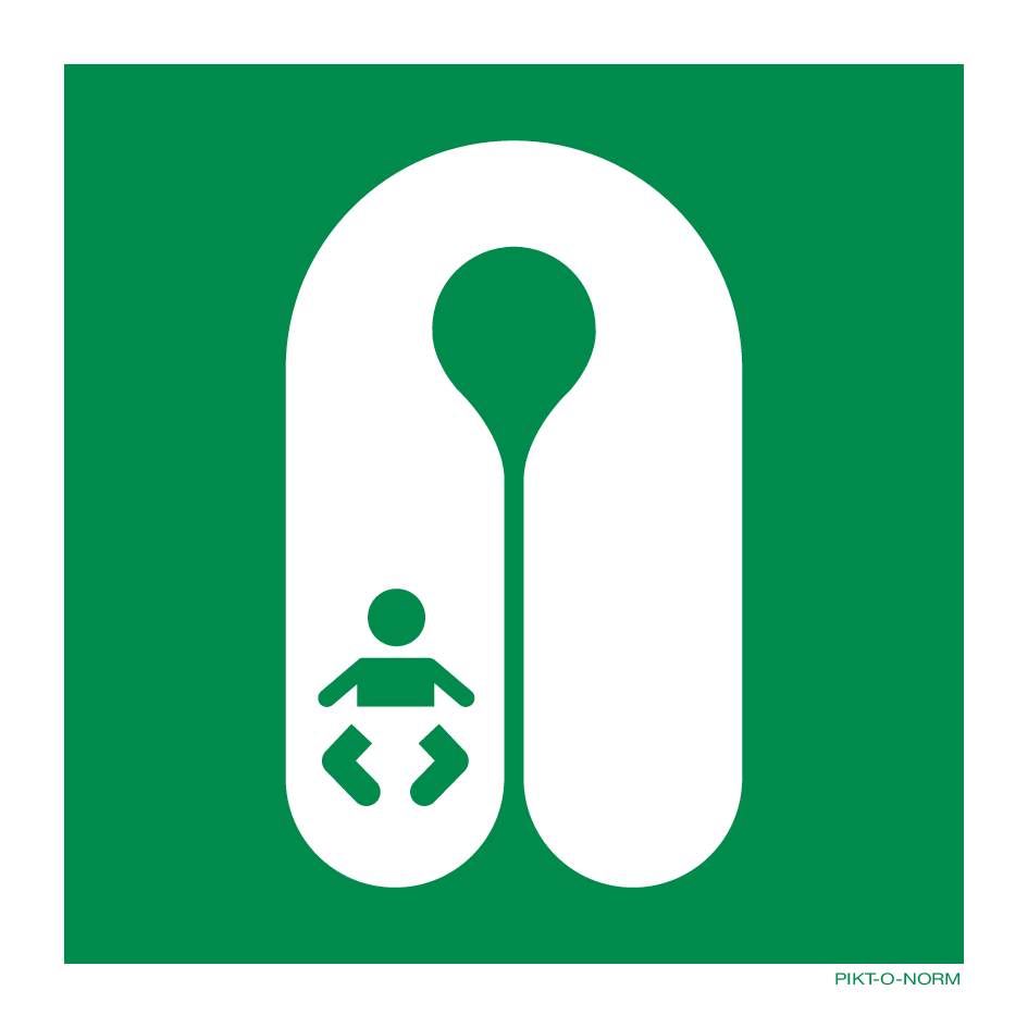 REDDINGSVEST VOOR BABY'S ISO7010-E046
