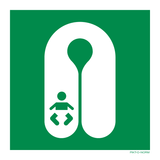 REDDINGSVEST VOOR BABY'S ISO7010-E046