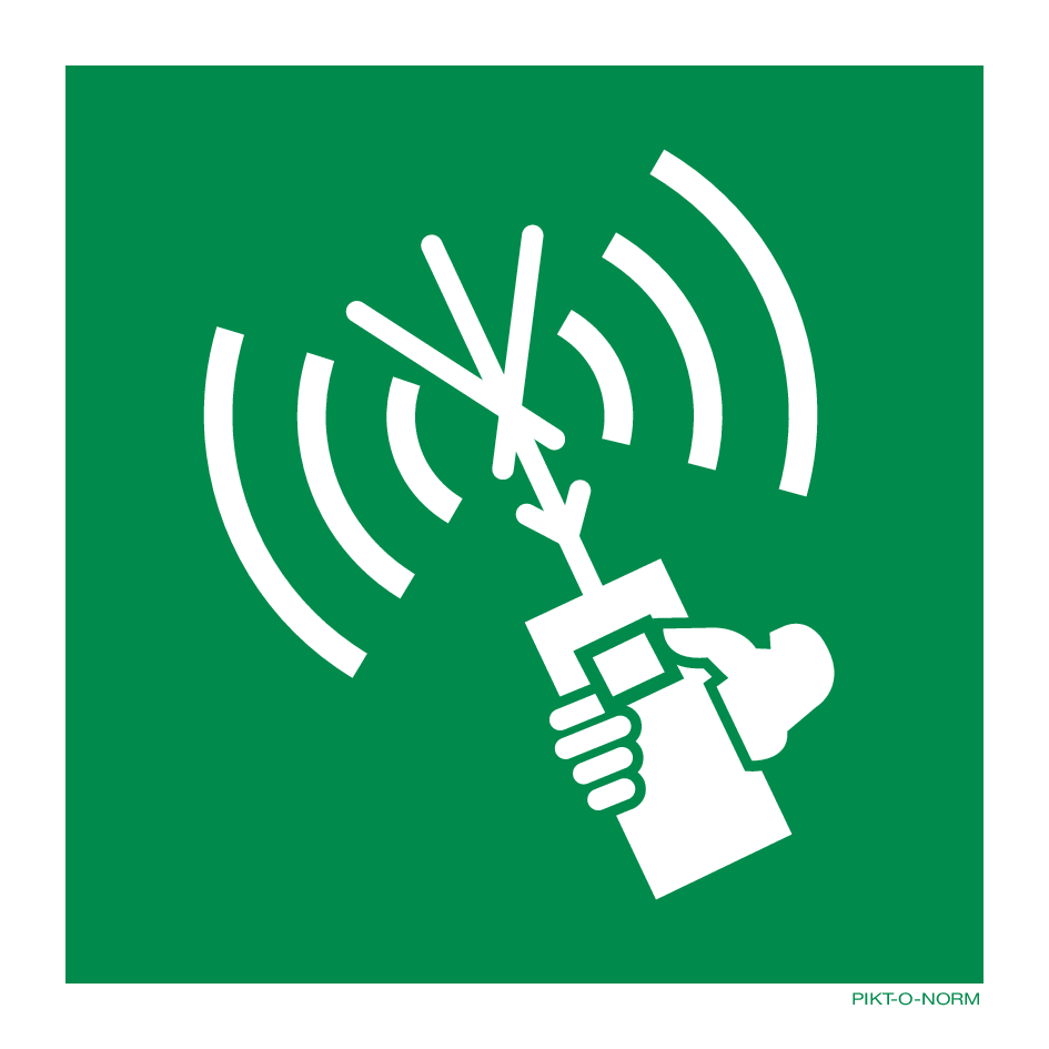 RADIO VHF PORTABLE ISO7010-E051