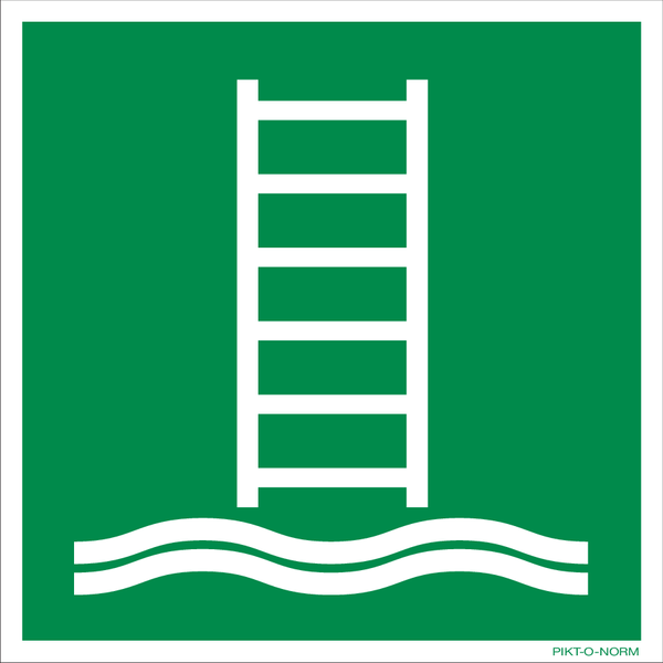 ÉCHELLE D'EMBARQUEMENT ISO7010-E053