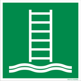 ÉCHELLE D'EMBARQUEMENT ISO7010-E053