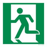 ISSUE DE SECOURS À GAUCHE ISO7010-E001