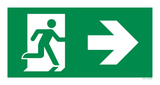 VLUCHTWEG NAAR RECHTS