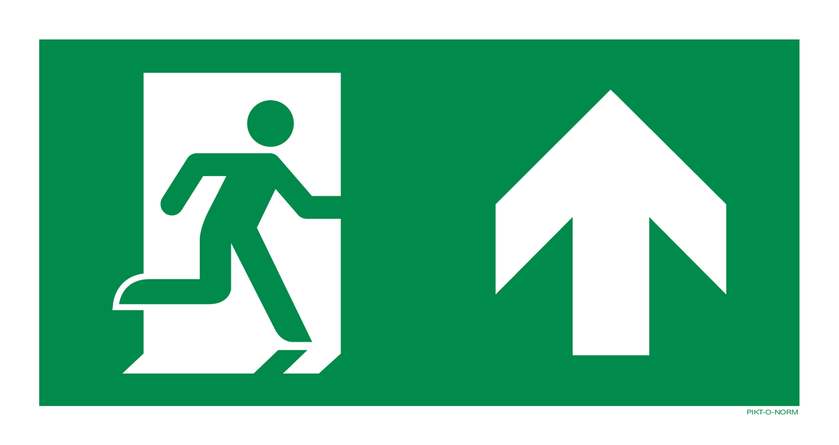 VLUCHTWEG RECHTDOOR OF NAAR BOVEN