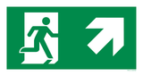 VLUCHTWEG, TRAP RECHTS NAAR BOVEN