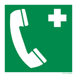 NOODTELEFOON  ISO7010-E004