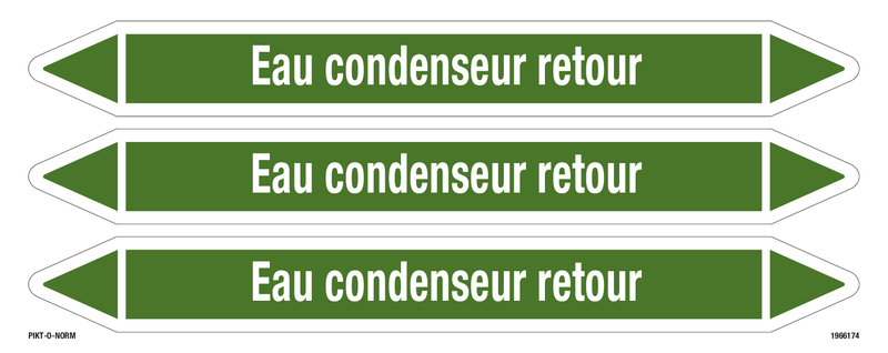 EAU CONDENSEUR RETOUR